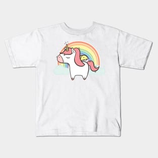 Unicorn Rainbow Kids T-Shirt